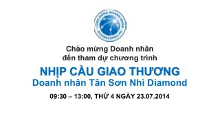 NHỊP CẦU GIAO THƯƠNG