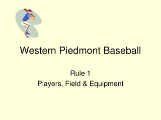 Western Piedmont Baseball