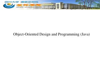 Object-Oriented Design and Programming (Java)