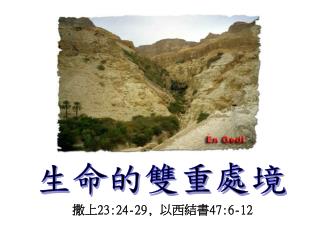 生命的雙重處境