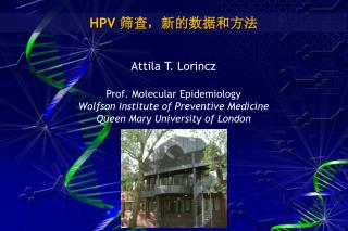 HPV 筛查，新的数据和方法