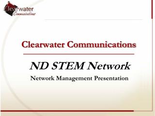 Clearwater Communications