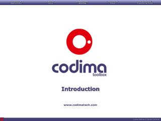 Introduction codimatech