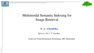 Multimodal Semantic Indexing for Image Retrieval