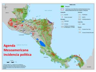 Agenda Mesoamericana incidencia política