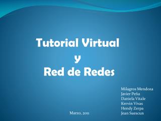 Tutorial Virtual y Red de Redes
