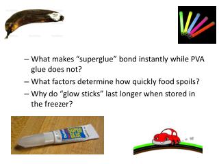 What makes “superglue” bond instantly while PVA glue does not?