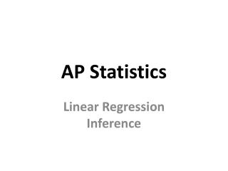 AP Statistics