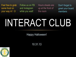 Interact Club