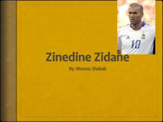 Zinedine Zidane