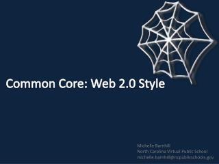 Common Core: Web 2.0 Style