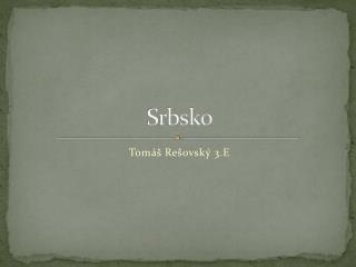 Srbsko