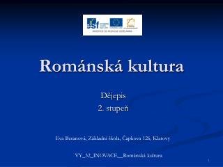 Románská kultura