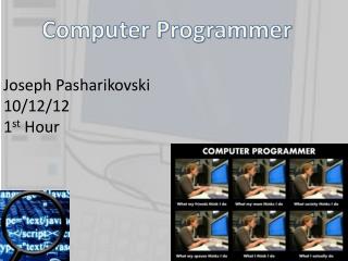 Computer Programmer