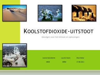 K oolstofdioxide-uitstoot