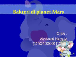 Bakteri di planet Mars