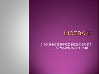 Liczba π