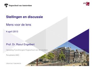 Stellingen en discussie Mens voor de lens 4 april 2013