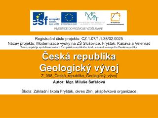 Česká republika Geologický vývoj Z_098_Česká_republika_Geologický_vývoj