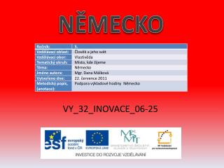 NĚMECKO