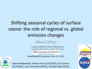 Shifting seasonal cycles of surface ozone: the role of regional vs. global emission changes