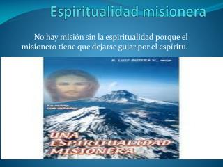 Espiritualidad misionera