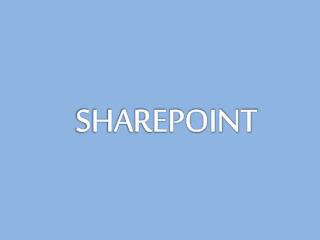 SHAREPOINT