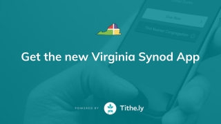 Get the new Virginia Synod App