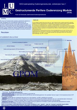 Gestructureerde Perifere Ouderenzorg Module 				 [GPOM]