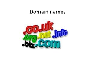 Domain names