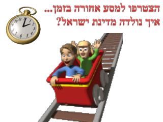 הצטרפו למסע אחורה בזמן... איך נולדה מדינת ישראל?