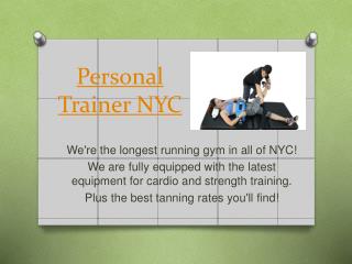 Personal Training NYC