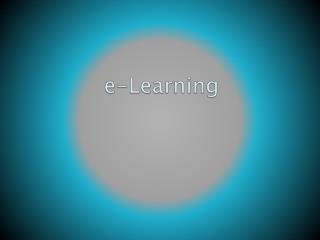 e-Learning