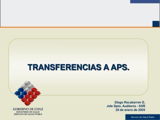 TRANSFERENCIAS A APS.