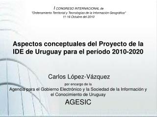 I CONGRESO INTERNACIONAL de