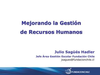 Mejorando la Gestión de Recursos Humanos