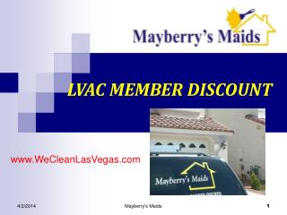 Mayberrys Maids & Carpet Cleaning Las Vegas Nevada