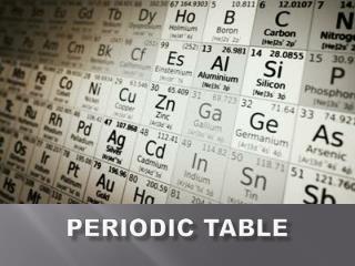 Periodic Table