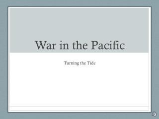 War in the Pacific