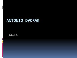 Antonio Dvorak