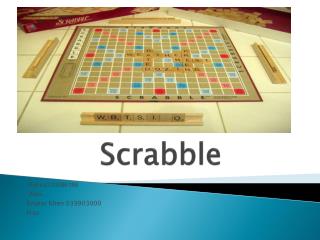 Scrabble