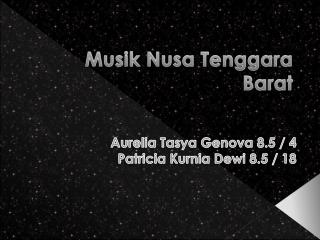 Musik Nusa Tenggara Barat