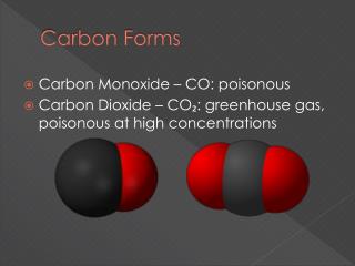 Carbon Forms