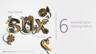 | Social Intelligence Guide for Marketing