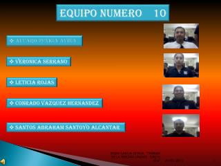 EQUIPO NUMERO 10