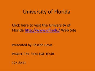 University of Florida