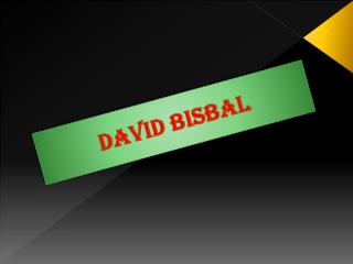 DAVID BISBAL