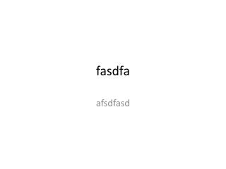 fasdfa