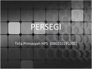 PERSEGI