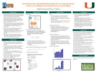 POTENTIAL RELATIONSHIP DISCOVERY IN TAG-AWARE MUSIC STYLE CLUSTERING AND ARTIST SOCIAL NETWORKS